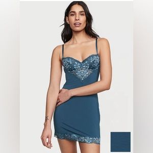 Victoria’s Secret Modal & Lace Mini Slip. Size XS